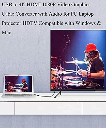 Cable Adaptador Usb Hdmi Para Mac Io Windows 10 8 7 Xp