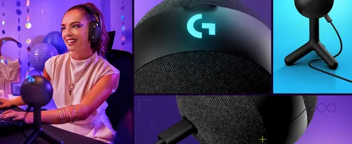 Logitech G Yeti Orb Micrófono Condensador Rgb Color Negro
