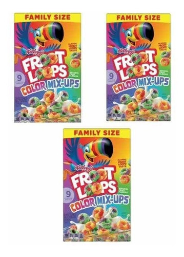 Kellogg's Froot Loops Color Mix Up 368g 3 Pack