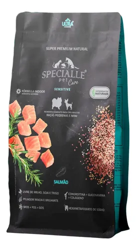 Ração Cães Senior Pequenas E Mini Cordeiro 10kg Specialle