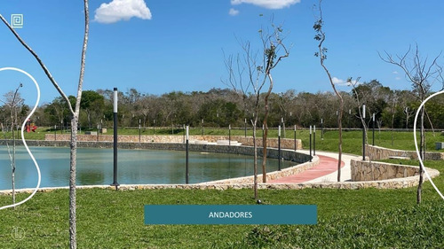 Ultimos Lotes En Desarrollo Con Lago Al Sureste De Merida