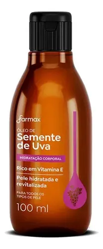 comprar Óleo Hidratante Corporal Farmax Semente de Uva 100ml