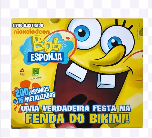 Álbum de Figurinhas Bob Esponja