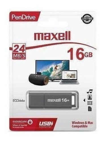 Pendrive Maxell Sil 16gb / Superstore