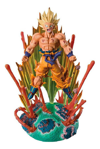 Figura Dragon Ball Z - Super Saiyan Son Goku Ssj 27cm