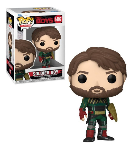 Soldier Boy Funko Pop 1407 / The Boys / Original Nuevo