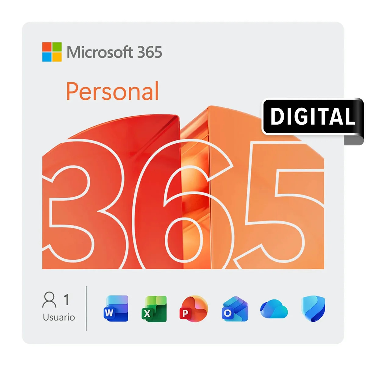 Microsoft 365 Personal 12 meses (Digital)