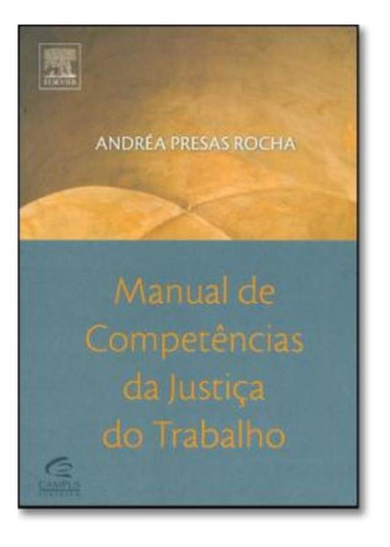 Manual De Competencias Da Justica Do Trabalho