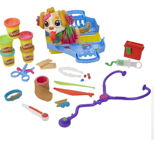 Play Doh Set Kit Veterinario Perrito / Diverti (Usado)