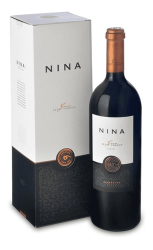Vino Nina Gran Petit Verdot + Estuche Para Regalo 750ml 