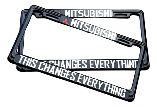 comprar Portaplacas Marco Matricula Mitsubishi Mirage G4 Glx 2019