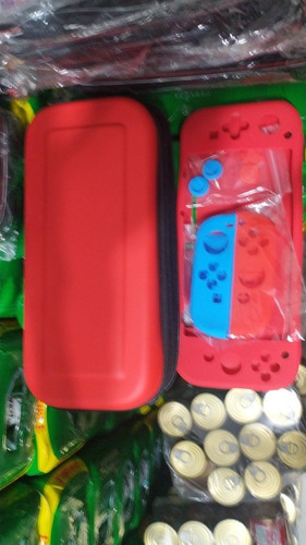Imagen 4 de 4 de Estuche Protector Nintendo Switch 7en1
