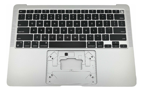 Teclado Top Case Macbook Air 13 2020 M1 A2337 Silver