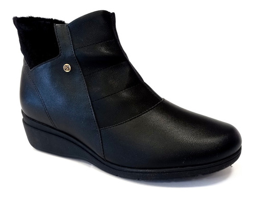 Bota Mujer Piccadilly Taco Chino Cuero Eco 36 Al 42