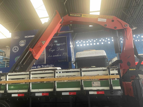 Imagem 11 de 15 de 1725 Atego 2011 Com Mulk Madal 23 Tn 200 Mil No Chassis