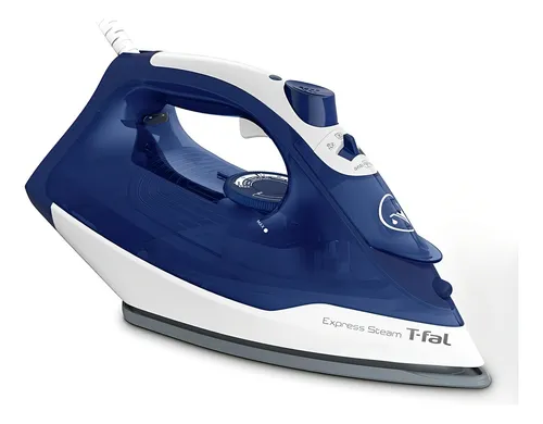 comprar Plancha De Vapor T-fal Express Steam Fv2864 1600 Watts Color Azul marino
