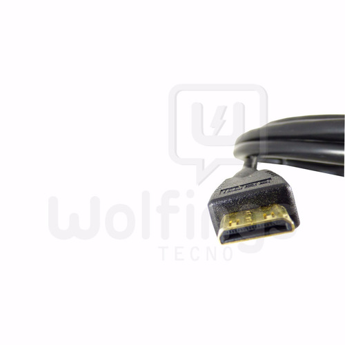 Imagen 2 de 4 de Cable Hdmi A Mini Hdmi 1,5 Metros Camaras Tablet Tv 1080p