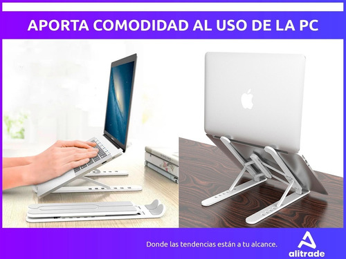 Soporte Base Notebook Tablet Plegable Escritorio Home Office