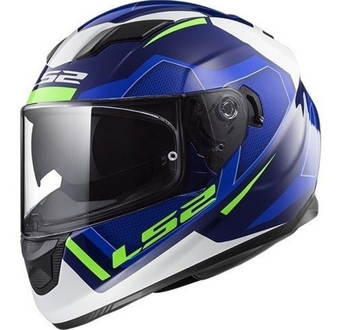 Casco Ls2 320 Stream Evo Axis Blue - Xxl - Bondio