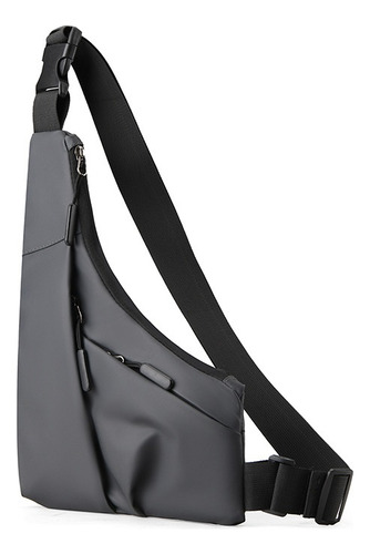 V Bolso Cruzado De Piel Con Diseño Triangular, Antirrobo