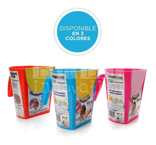 Imagen 1 de 7 de Jarra De Enguaje Baby Innovation Para Baño Shampoo