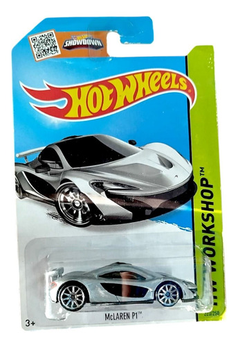 Hotwheels Mclaren P1 Gris Gris