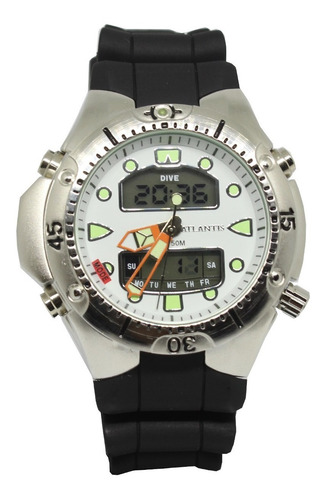 Relógio Atlantis Original Esportivo Prova D'água Barato Top
