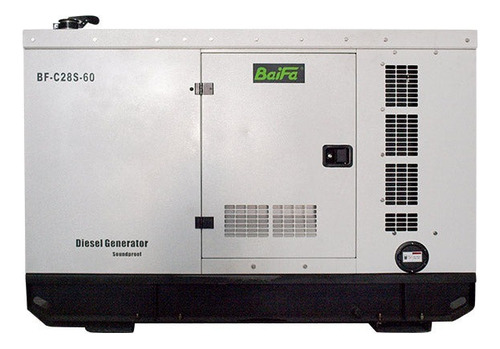 Generador Baifa 33 Kva Monofásica  Incluye Transfer 