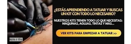 Imagen 3 de 3 de Kit Maquina Tatoo Profesional Accesorios