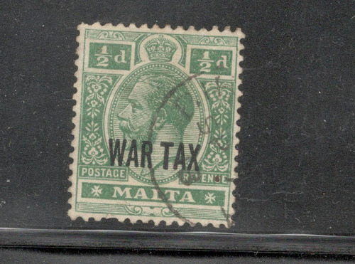 Malta Reino Unido Rey George Impuesto Primera Guerra Mundial