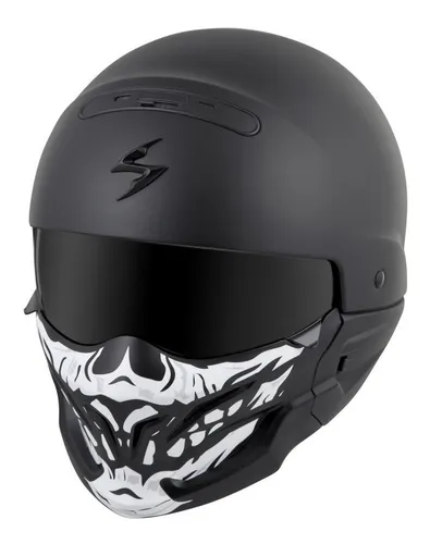 Casco moto calavera sale