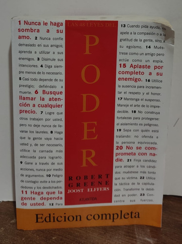 Las 48 Leyes Del Poder De Robert Greene