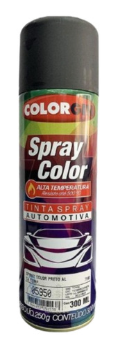 Tinta Spray Alta Temperatura 500° Colorgin  - 300ml