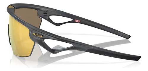 Óculos de Sol Oakley Sphaera Matte Carbon Lentes Prizm 24k Polarizada OO9403-0436
