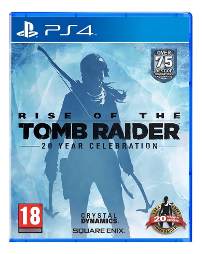 Rise Of The Tomb Raider: Comemoração de 20 anos no PS4 físico