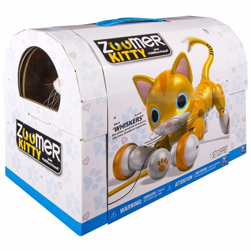 Gato Robot Zoomer Kitty Robot