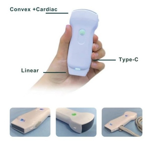 Ecografo  Portatil Us  3 En 1 Inalámbricos Y Usb 128 E/ Wifi