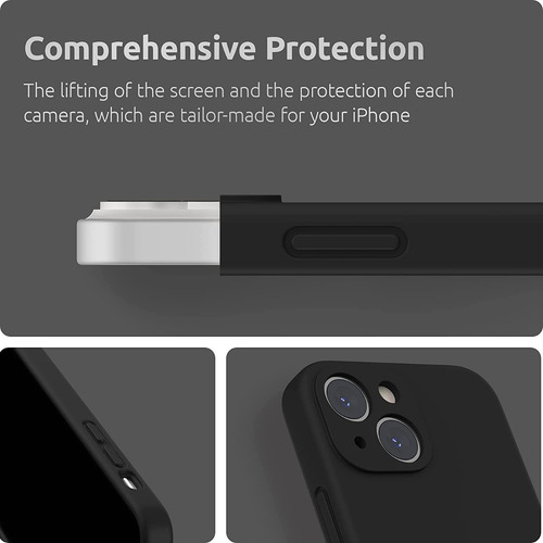 Imagen 2 de 9 de Carcasa De Silicona Premium Para iPhone 14 Plus