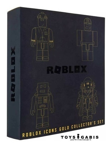 Roblox Icons Gold Collector Set Oro Con Figuras Exclusivas