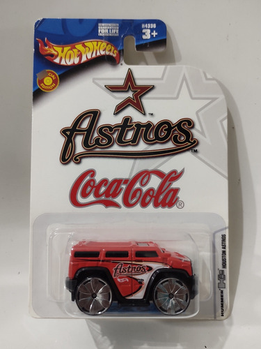 Hot Wheels Hummer H2 Blings Astros De Houston, Coca Cola