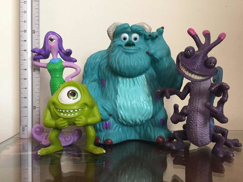 Monsters Inc / Disney / Lote De 4 Figuras (Usado)
