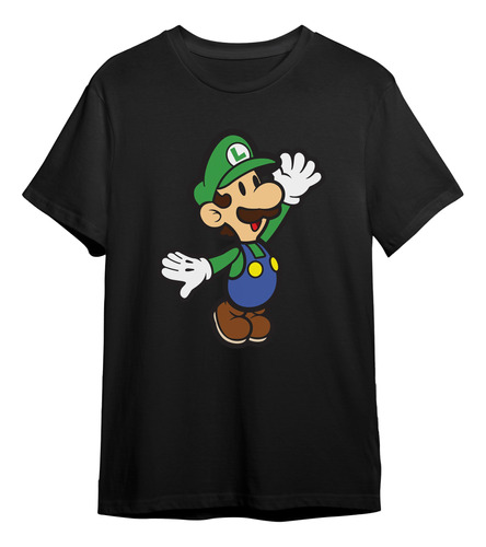 Playera Luigi Super Mario Bors Video Juegos Gamer Token