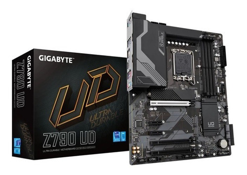 Placa Mãe Gigabyte Z790 Ud Z790 Intel Lga 1700 Atx Ddr5 Cor Preto