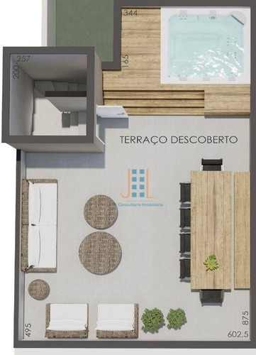 Imagem 12 de 14 de Sobrado No Parolin, Com 3 Quartos E Terraço - So1361