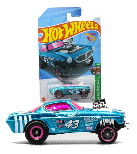 ホットウィール　スーパートレジャーハント Volvo Gasser 1/64 ホットウィール スーパートレジャーハント Volvo Gasser 1/64