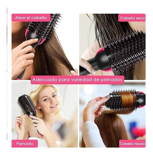 Cepillo/secadora Aire Caliente Para Cabello