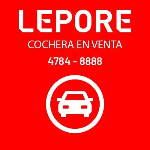 Foto 1 — Oportunidad En Belgrano: Cochera Fija Y Cubierta En 2 Piso En Ohiggins