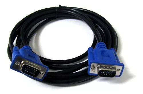 comprar Cable Vga 3 Mts Monitor Macho A Macho Proyector Lcd Pc