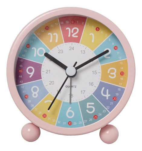 Reloj Despertador De Cuarzo Para Niños Ticking Learning C