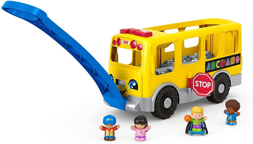 Fisher-price Autobús Escolar Amarillo Grande Little People